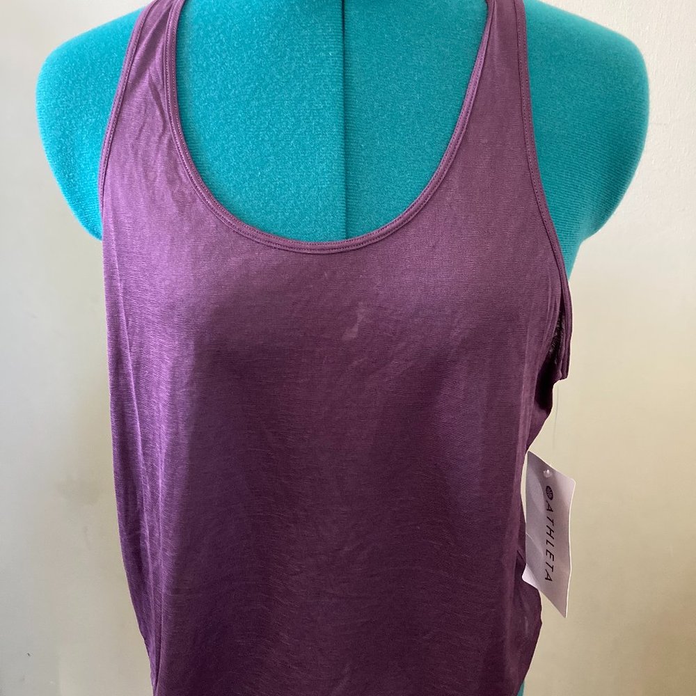 NWT Athleta Vapor scoop tank small
